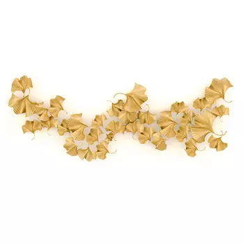 Аксессуар на стену Golden Ginkgo Leaves