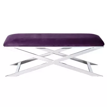 Банкетка Bench Velor Violet