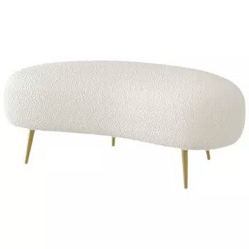 Банкетка Edmund White Boucle Banquet