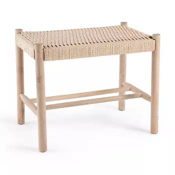 Банкетка Enzo Wicker Beige Banquet mini