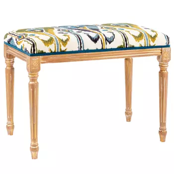 Банкетка Ikat Pattern из натурального бука