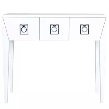Белая консоль Сontemporary Art Deco 90 см