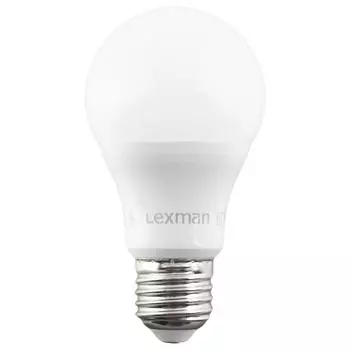 Белая матовая лампочка LED E27 9W