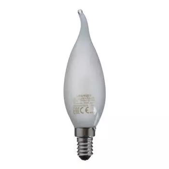 Белая матовая Свеча LED E14 4.5 W