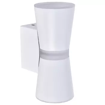 Белое матовое бра Hourglass Light