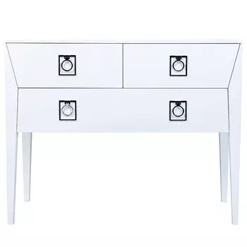 Белый комод Сontemporary Art Deco