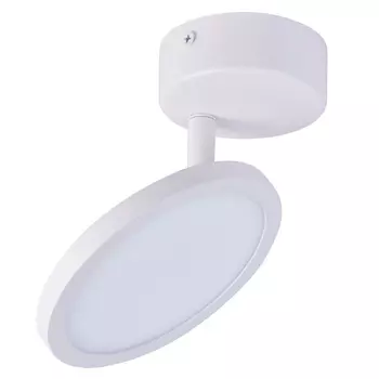 Белый потолочный светильник с регулируемым наклоном BENDIK