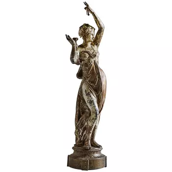 Большая антикварная статуя Antique Woman Statue