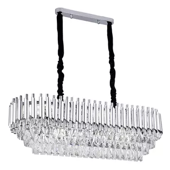 Большая многоярусная люстра Empire Crystal Silver