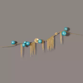 Бра 7-globe Cherry Bomb бирюзовое стекло