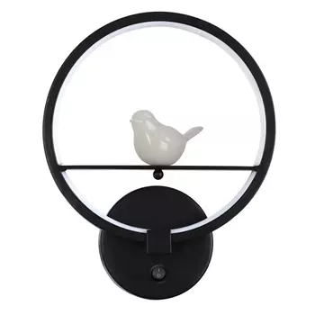 Бра Bird Ring Sconce black