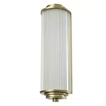 Бра Brion Glass TUBE Wall Lamp Brass