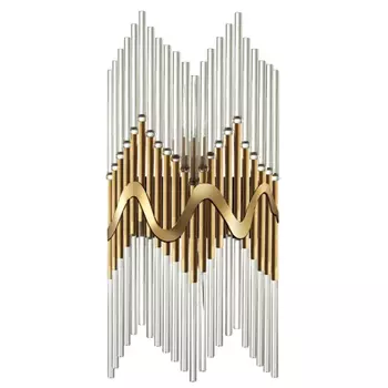 Бра Bronze Pipes стеклянное