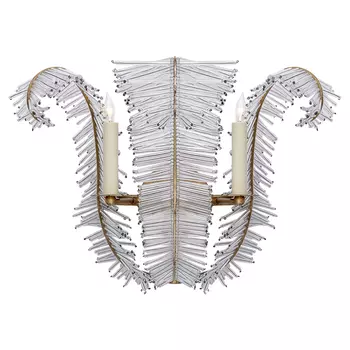 Бра Calais Wide Wall Sconce with Crystal Accents