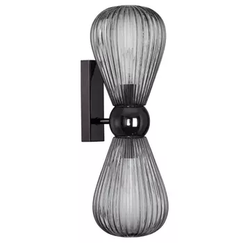 Бра Cappadocia Черное на 2 лампы