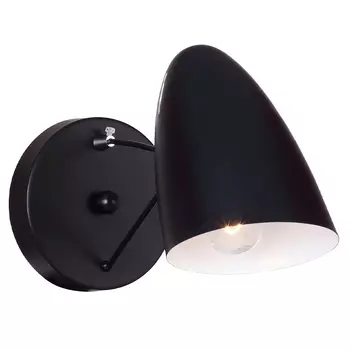 Бра черного цвета Retro Future