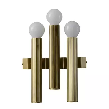Бра Corrugated Brass Wall Lamp