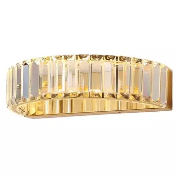 Бра Crystal Shine Linda Gold Wall Lamp A