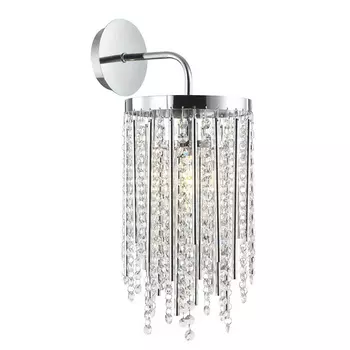 Бра Crystal Wind Chimes Chrome Wall Lamp