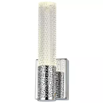 Бра Dew Drops Tube Chrome Wall Lamp