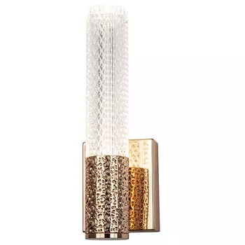 Бра Dew Drops Tube Gold Wall Lamp