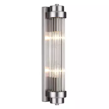 Бра Dirck Glass TUBE Sconce Nickel