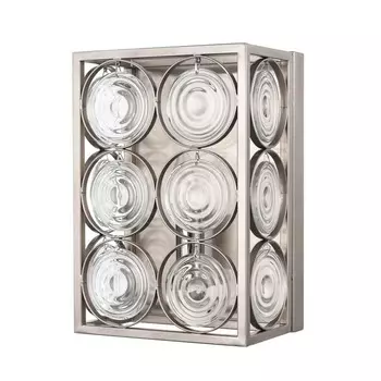 Бра Edalina Sconce nickel satin