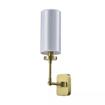 Бра Fabric Lampshade Brass