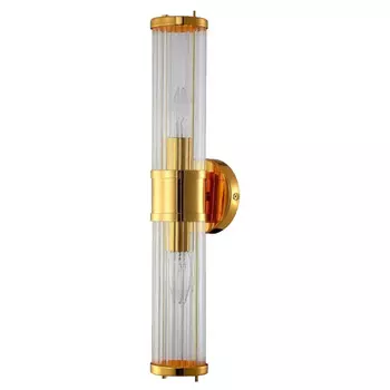 Бра Glass TUBE gold