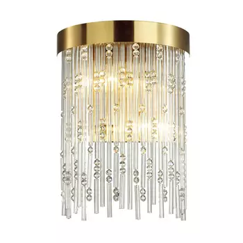 Бра Hailstorm Rain Kerri Wall lamp gold