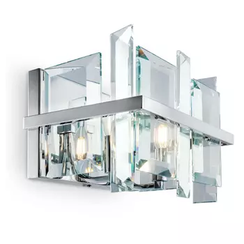 Бра Harlow Crystal Round chrome