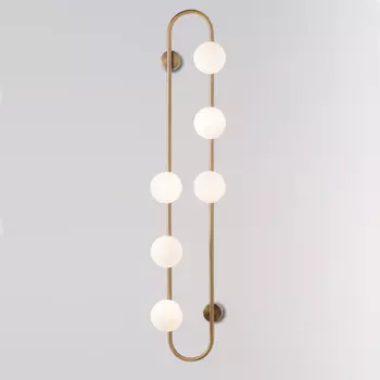 Бра HOOP WALL Lamp Gold 6
