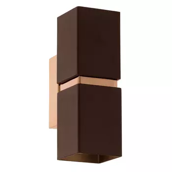 Бра Lestor double square copper