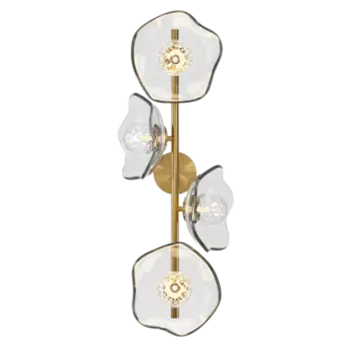 Бра Lots of transparent lotuses