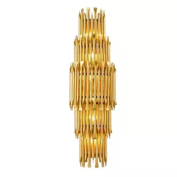 Бра MATHENY V WALL LAMP by DELIGHTFULL Gold
