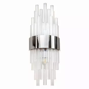 Бра на 2 лампы Flutes Chrome