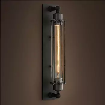 Бра настенное Loft Industrial Edison Cage Momo
