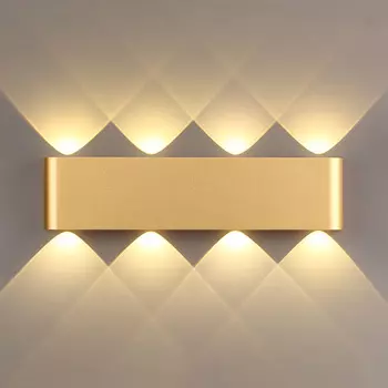 Бра Obverse Gold Rectangle B Wall lamp