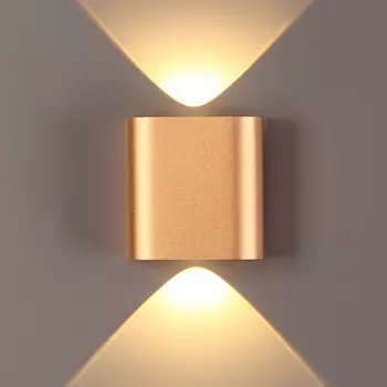 Бра Obverse Gold Square Wall lamp