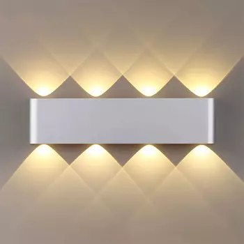 Бра Obverse Silver Rectangle B Wall lamp
