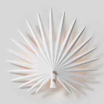 Бра пальмовый лист Rosie LI INEZ WALLMOUNT Белый