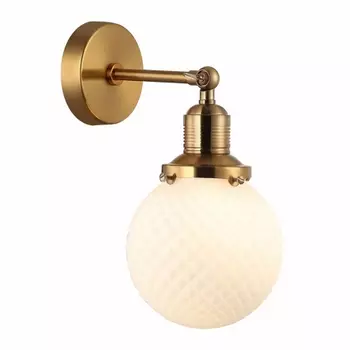 Бра Perforated Bubbles с белым плафоном