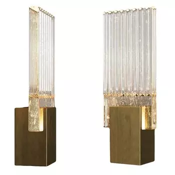 Бра PLEATED GLASS SCONCE