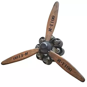 Бра пропеллер Wood Propeller Wall Lamp