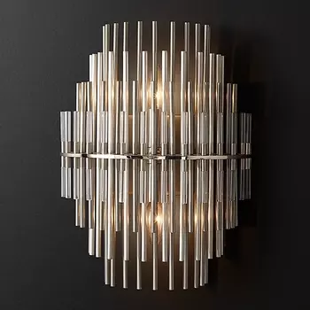 Бра Restoration Hardware Emile Sconce Chrome