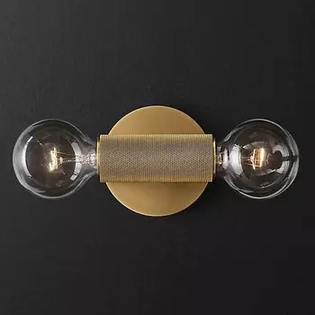 Бра RH Utilitaire Inline Sconce Brass