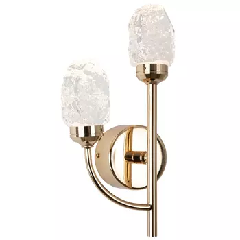 Бра с декором в виде кристаллов из хрусталя Kenneth Crystal Stone Sconce