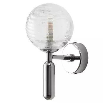 Бра с круглым рельефным плафоном Parachilna Aballs