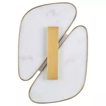 Бра с мраморными вставками Marble Plates