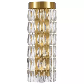 Бра с плафоном из прозрачного хрусталя LUNET